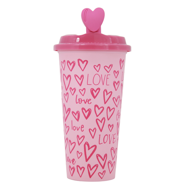Cafetero San Valentin 20 oz - Rosa