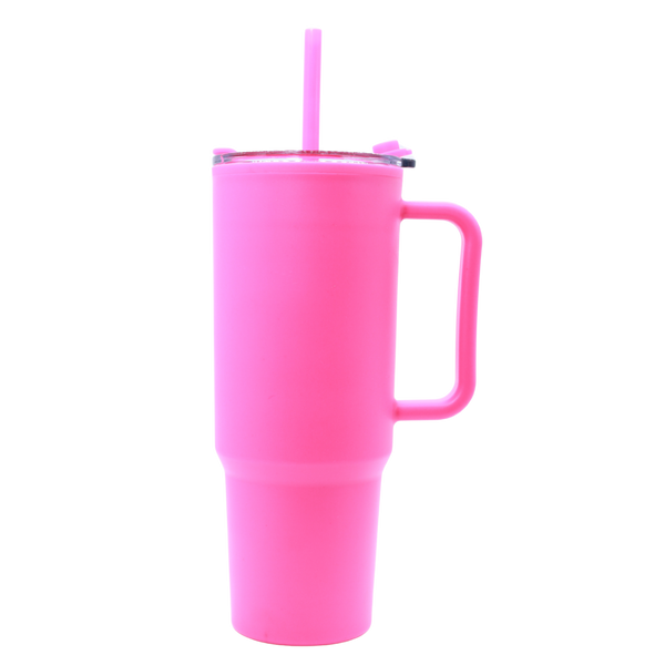 Tumbler Style 36 oz - Rosa Neon