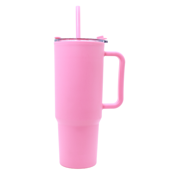 Tumbler Style 36 oz - Rosa Neon Claro