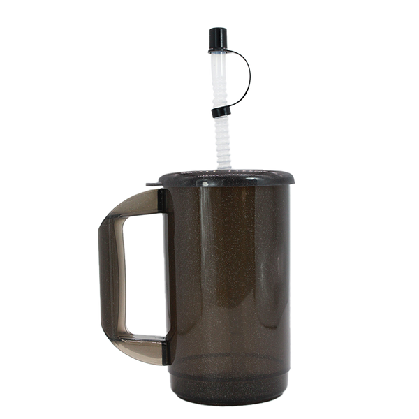 Tarro Fiesta 650 ml - Negro Chispas