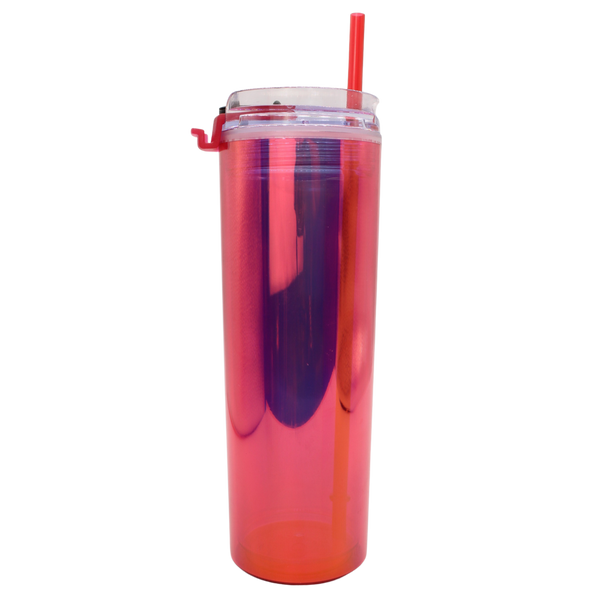 Skinny big Iridiscente - Rojo