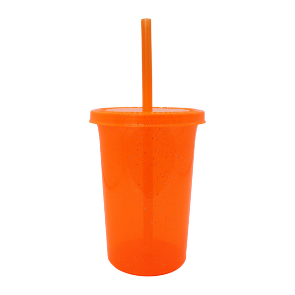 Vaso Fiesta 16 oz Naranja Chispas
