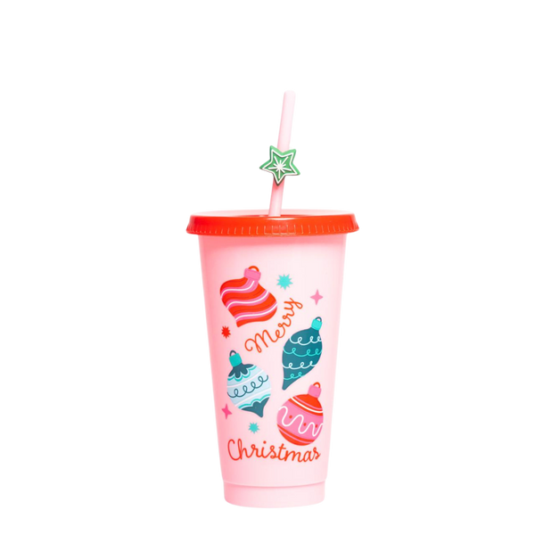 Star Navideño 24 oz - Rosa