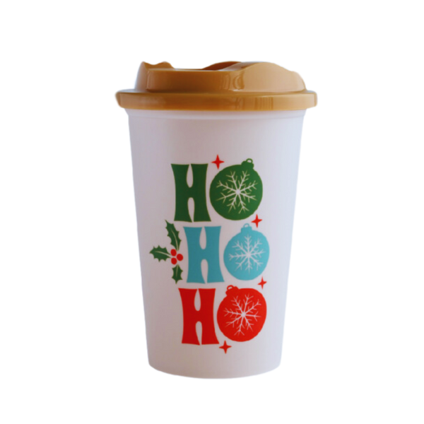 Mini Cafetero  Navideño 16 oz - Hohoho