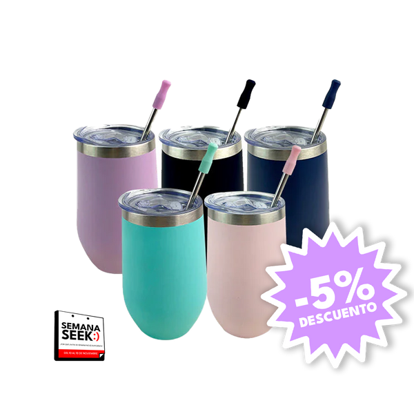 Vaso Whiskero 16 oz Con Popote