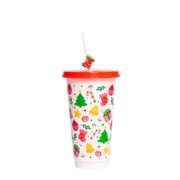 Star Navideño 24 oz - Blanco