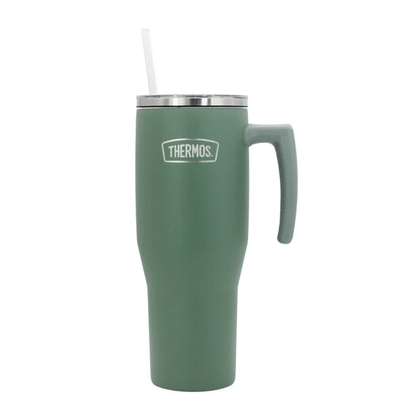 Termo Aislante con Asa - Verde Olivo