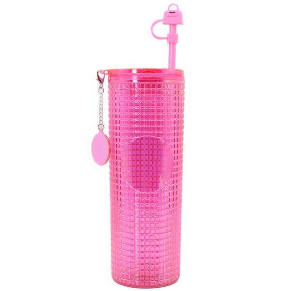 Skinny Craft Iridiscente 20 oz - Rosa Neon