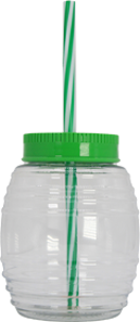 Barril Fiesta 650ml - Verde Oscuro