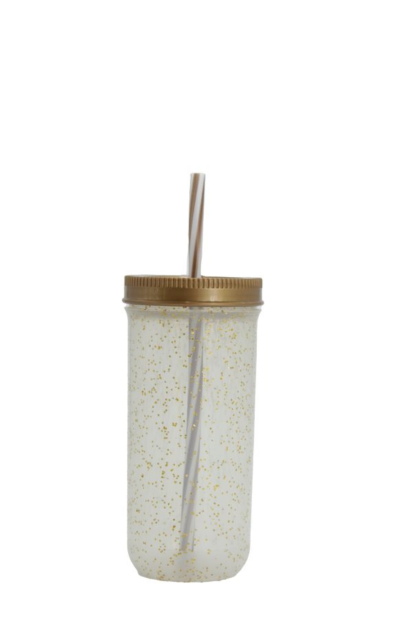 Glitter Kids 16 oz - Dorado