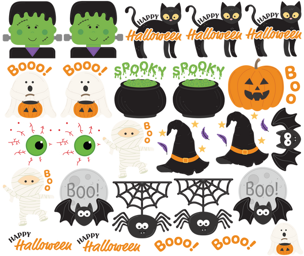 Sticker  DTF UV - Halloween 1