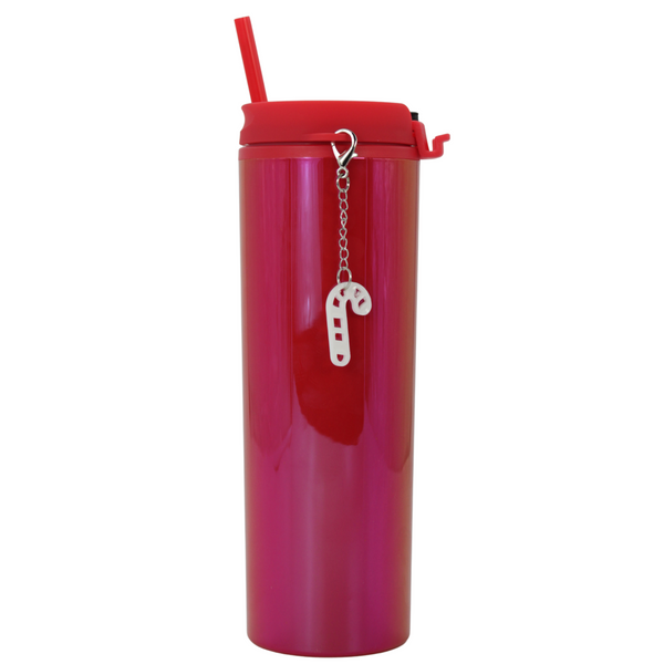 Skinny Navideño - Rojo Glow