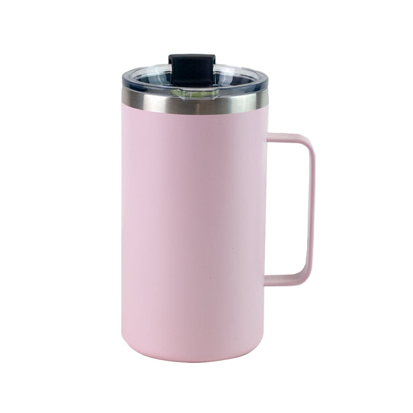 Tarro Aislante 20 oz Rosa Suave