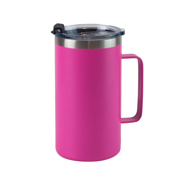 Tarro Aislante 20 oz Rosa Neón