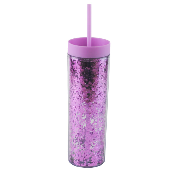 Skinny Glitter tapa Mate Lila