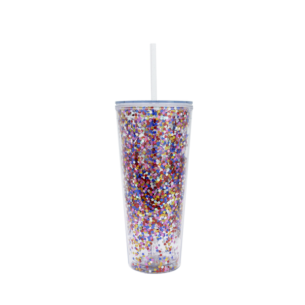 Classic Glitter Tapa Transparente 710 ml. - Multi-Clasico