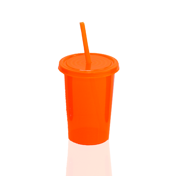 Vaso Fiesta 16 oz Naranja