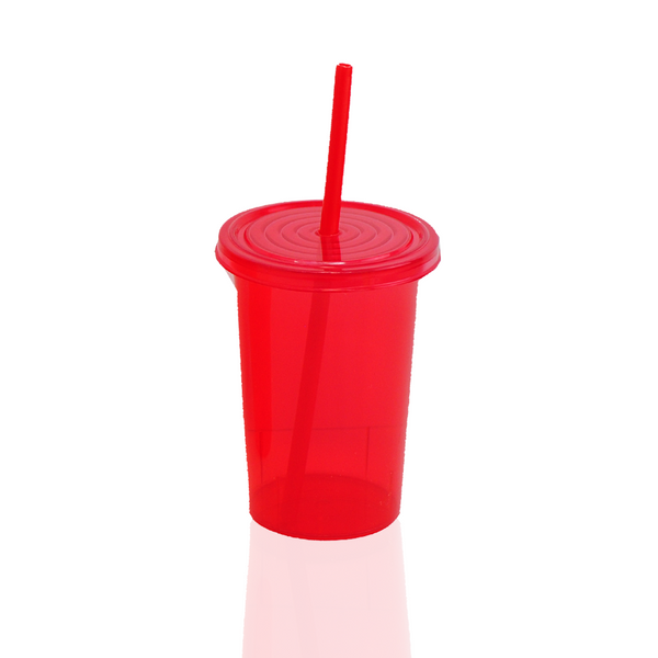 Vaso Fiesta 16 oz Rojo