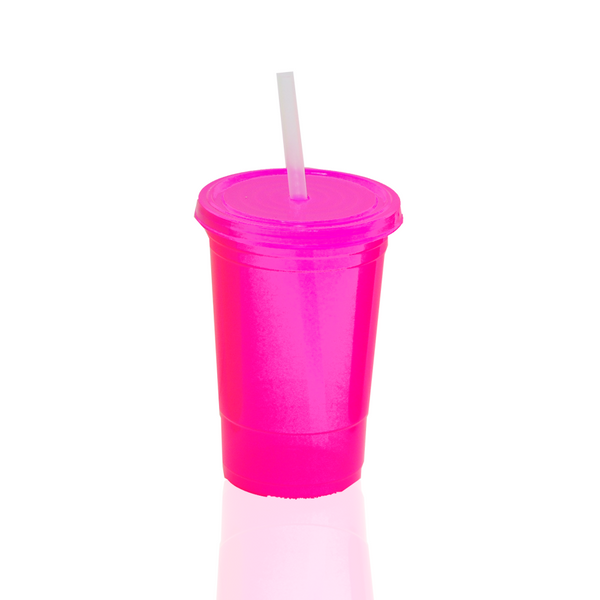 Vaso Fiesta 20 oz Rosa Neon