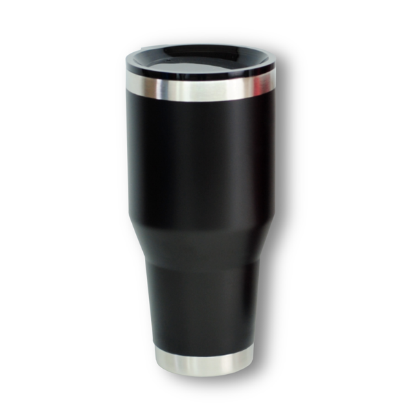 Vaso aislante 40 oz Negro Mate / Acero