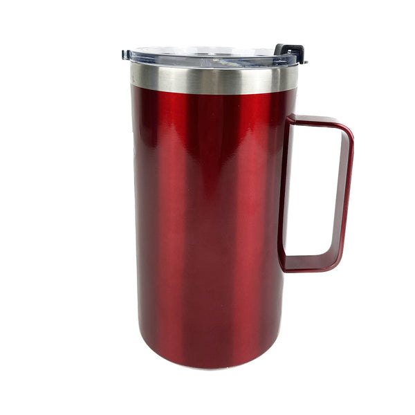 Tarro Aislante 20 oz Rojo Metálico
