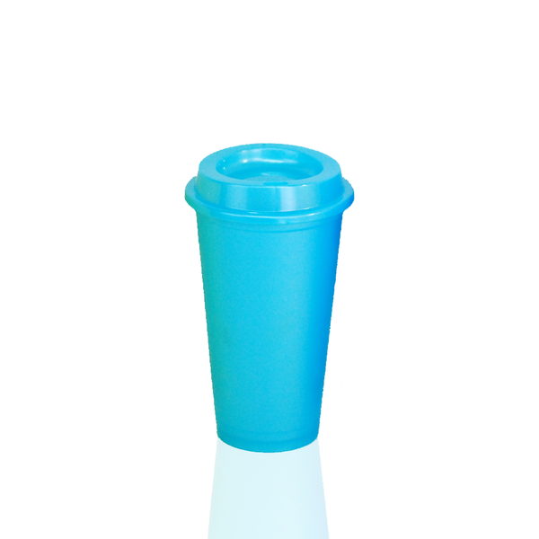 Vaso Cafetero 16 oz Azul  Aqua