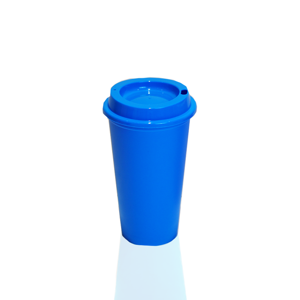 Vaso Cafetero 16 oz Azul