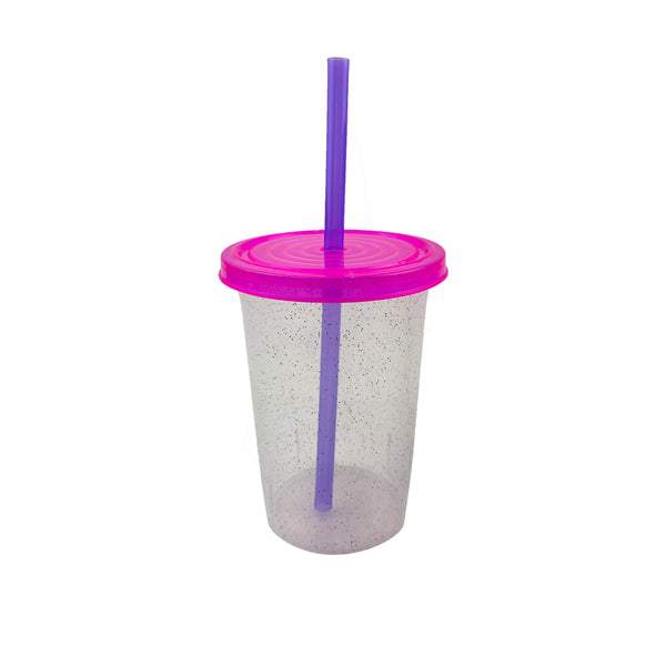 Vaso Fiesta 16 oz Chispas T / Rosa