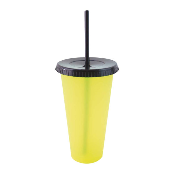 Vaso Fiesta Star Amarillo T/Negra