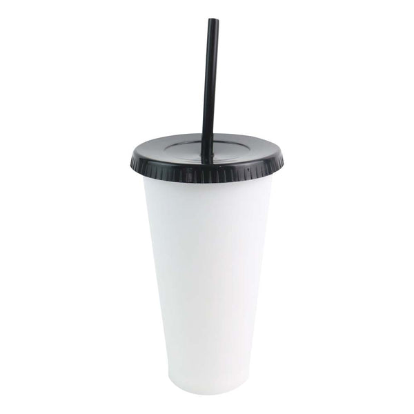 Vaso Fiesta Star  Blanco T/Negra