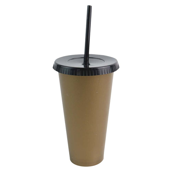 Vaso Fiesta Star  Dorado T/Negra