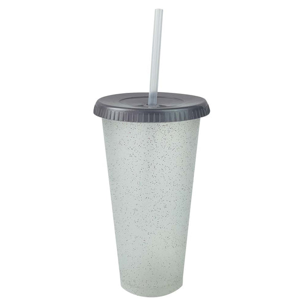 Vaso Fiesta Star Chispas  T/Plateada