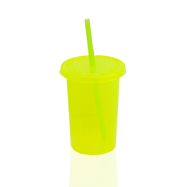 Vaso Fiesta 16 oz Amarillo