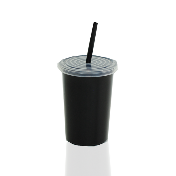 Vaso Fiesta 16 oz Negro Solido