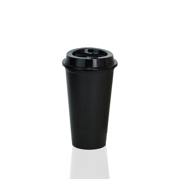 Vaso Cafetero 16 oz Negro